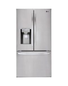 LG 22 cu. ft. Smart WI-FI Enabled French Door Counter-Depth Refrigerator - 22.10 ft³ - Non-reversible - 1x Freezer Drawer(s) - 14.80 ft³ Net Refrigerator Capacity - 7.30 ft³ Net Freezer Capacity