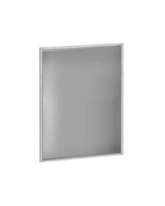 Azar Displays Large-Format Steel Vertical/Horizontal Snap Frame, 28in x 22in, Silver