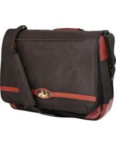 Mobile Edge Maddie Powers Messenger Bag, Black/Burgundy