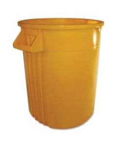 Gator 44-gallon Container - 44 gal Capacity - Rectangular - 31.6in Height x 24in Width - Polyethylene Resin, Plastic - Yellow - 1 Each