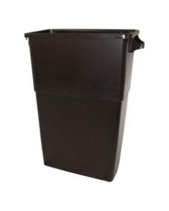 Thin Bin 23-gal Brown Container - 23 gal Capacity - Handle, Durable - Polyethylene - Brown