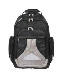 Overland Geoffrey Beene Tech Business Pack With 18in Laptop Pocket, Black