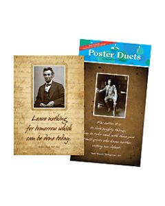 Barker Creek Poster Duet Set, Presidential, Pack Of 2