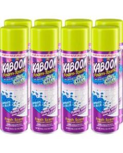 Kaboom Foam-Tastic Bathroom Cleaner - Foam Spray - 19 fl oz (0.6 quart) - Fresh Scent - 8 / Carton - Clear