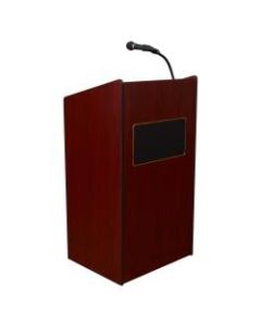 Oklahoma Sound The Aristocrat Sound Lectern With Sound, Mahogany