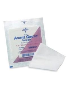 Medline Non-Sterile Woven Gauze Sponges, 4in x 4in, White, Pack Of 200