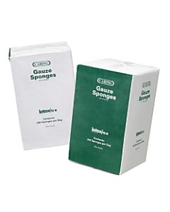 Medline Nonsterile Gauze Sponges, 4in x 4in, 12-Ply, Pack Of 200