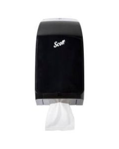 Kimberly Clark In-Sight Hygienic Interfolded Bathroom Tissue Dispenser, Black