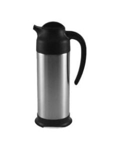 Winco Vacuum Insulated Cream Server, 1-Liter, Silver