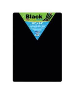 Flipside Non-Magnetic Unframed Dry-Erase Whiteboards, 18in x 24in x 1/16in, Black, Pack Of 2
