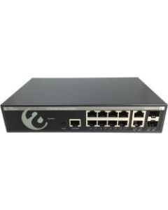 Amer SS2GD10 Ethernet Switch - 10 Ports - Gigabit Ethernet - 1000Base-T, 1000Base-X - 2 Layer Supported - Twisted Pair, Optical Fiber