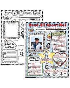 Scholastic Instant Personal Posters - Read All About Me!