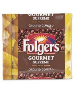 Folgers Gourmet Supreme Ground Coffee, 1.8 Oz., Carton Of 42 Bags