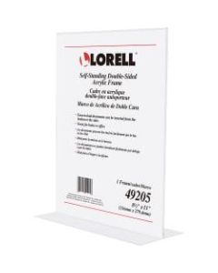 Lorell Stand-Up Sign Holder 11inH x 8 1/2inW