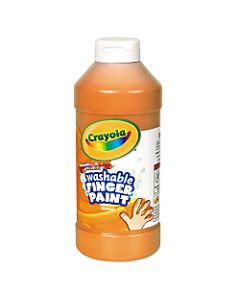 Crayola Washable Finger Paint, 16 Oz., Orange