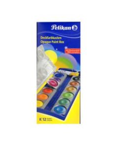 Pelikan Opaque Paint Box, 12 Pans