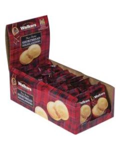 Walkers Cookies Shortbread Highlanders Cookies, Box Of 18