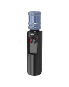 Oasis Atlantis Hot/Cold Floorstand Bottle Water Cooler, 5 Gallons, Black