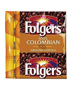 Folgers 100% Colombian Pouch Coffee, 1.75 Oz., Carton Of 42 Bags