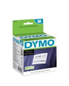 DYMO LabelWriter Labels, Name Badge, 1760756, 2 1/4in x 4in