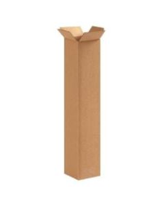 Office Depot Brand Corrugated Cartons, 4in x 4in x 20in, Kraft, Pack Of 25