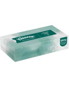 Kleenex Naturals Premium Facial Tissue, Box Of 125 Sheets