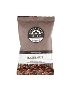 Executive Suite Coffee Single-Serve Coffee Packets, Hazelnut, Carton Of 24