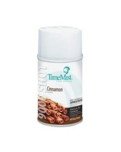 TimeMist Metered 90-Day Cinnamon Scent Refill - 7.5 fl oz (0.2 quart) - Cinnamon - 90 Day - 4 / Carton