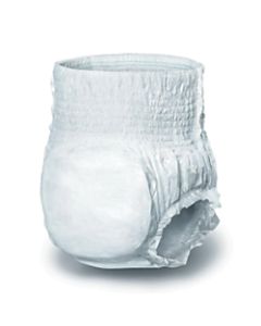 Protect Extra Protection Protective Underwear, Large, 40 - 56in, White, 20 Per Bag, Case Of 4 Bags