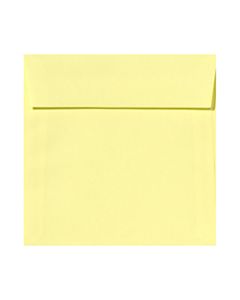 LUX Square Envelopes, 7 1/2in x 7 1/2in, Gummed SealLemonade Yellow, Pack Of 50