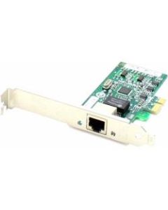 AddOn Syba SI-PEX24038 Comparable 10/100/1000Mbs Single Open RJ-45 Port 100m PCIe x4 Network Interface Card - 100% compatible and guaranteed to work