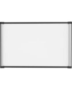 Lorell Magnetic Dry-Erase Whiteboard, 24in x 36in, Steel Frame With Silver Finish
