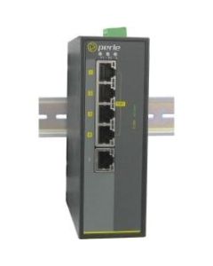 Perle - Industrial Ethernet Switch with Power Over Ethernet - 5 Ports - 10/100/1000Base-T, 1000Base-BX - 2 Layer Supported - PoE Ports - Rail-mountable, Wall Mountable, Panel-mountable - 5 Year Limited Warranty