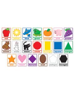 Scholastic Colors And Shapes 20-Piece Bulletin Board Set