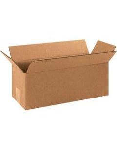 Office Depot Brand Long Corrugated Boxes, 5inH x 5inW x 16inD, Kraft, Bundle Of 25