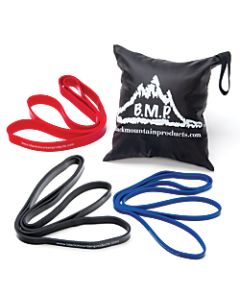 Black Mountain Products Strength-Resistance Exercise Loop Band Set, Pack Of 3