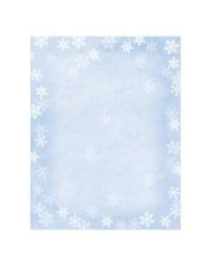 Great Papers! Winter Flakes Holiday Letterhead, 8.5in x 11in, Inkjet and Laser Printer Compatible, 80 count