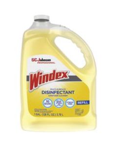 Windex Multi-Surface Disinfectant Cleaner, Citrus Scent, 128 Oz