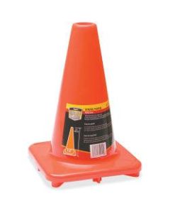 Honeywell Orange Traffic Cone - 1 Each - 12in Width - Cone Shape - Fade Resistant, Long Lasting, UV Resistant - Orange