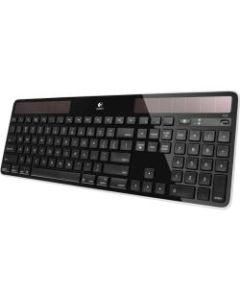 Logitech K750 Wireless Keyboard, Full Size, Black