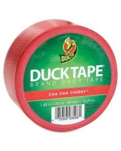 Duck Brand Brand Color Duct Tape - 20 yd Length x 1.88in Width - 1 / Roll - Red