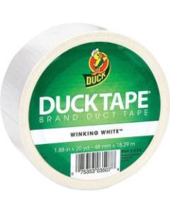 Duck Brand Color Duct Tape, 1.88in x 20 Yd., White