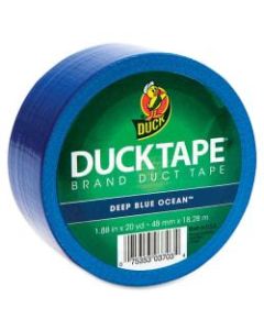 Duck Brand Brand Color Duct Tape - 20 yd Length x 1.88in Width - 1 / Roll - Blue