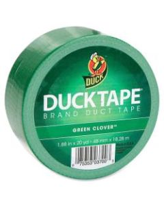 Duck Brand Brand Color Duct Tape - 20 yd Length x 1.88in Width - 1 / Roll - Green