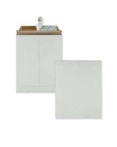 Quality Park Redi-Strip Envelopes, Photo Mailers, 9-3/4in x 12-1/2in, White, Box Of 25 Envelopes