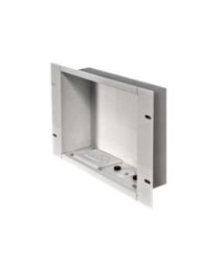Peerless Recessed Cable and Storage Management Box IBA2AC - Cable distribution box - wall mountable - gloss black