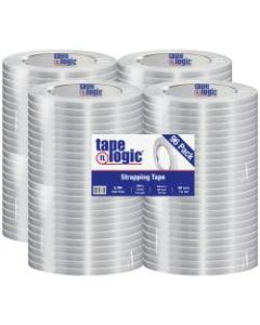 Tape Logic 1400 Strapping Tape, 3/8in x 60 Yd., Clear, Case Of 96