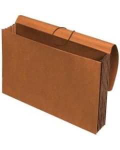 Pendaflex Legal Recycled File Wallet - 10in x 15 3/8in , 8 1/2in x 14in - 1200 Sheet Capacity - 5 1/4in Expansion - Top Tab Location - Redrope - Brown - 10% - 1 Each