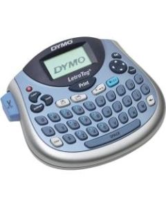 Dymo LetraTag LT100-H Label Maker - 6.8mm/s Color - Tape - 0.47in - 160 dpi Auto Power OFF, Manual Cutter, Time Function, Date Function