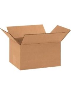 Office Depot Brand Corrugated Boxes, 11-1/4in x 8-3/4in x 5in, Kraft, Pack Of 25 Boxes